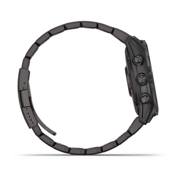 FÉNIX 7 Zafiro Solar Negro Carbón Titanio DLC con Correa Titanio DLC